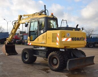 Komatsu PW 130-7K  koparka kolowa 