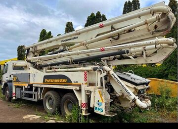 pompa do betonu 36-4 PUTZMEISTER na Mercedesie
