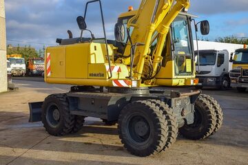 Komatsu PW 130-7K  koparka kolowa 