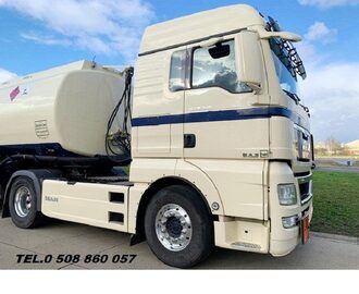 CIAGNIK Z ADR MSAN TGX  + NACZEPA DO PALIWA