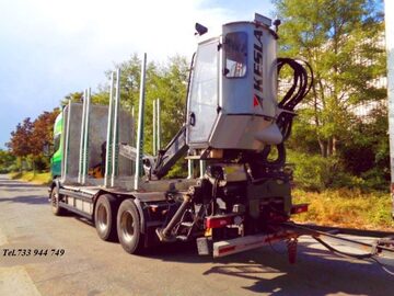 DO PRZEWOZU DREWNA CIEZAROWY  SCANIA 6X4 EUR 6