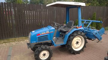 Używane mini traktory ciągniki sadownicze ogrodowe traktorki