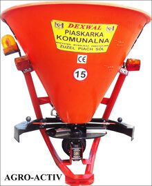 Piaskarka Komunalna Drogowa Mini 400 L Zawieszana DEXWAL AGRO-ACTIV
