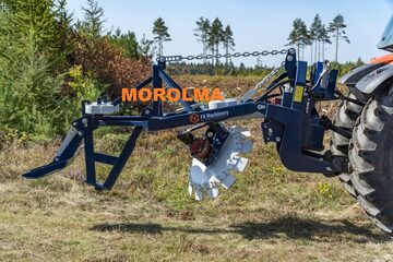 Pług leśny aktywny z pogłębiaczem FK MACHINERY 1-talerzowy