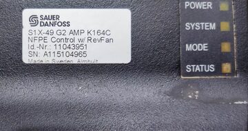 S1X-49 G2 AMP K164C NFPE Control w/ RevFan