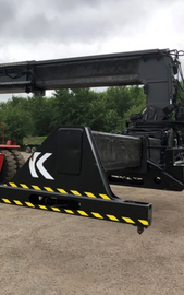 Do załadunku naczep kontener em portowych wózek Hyster