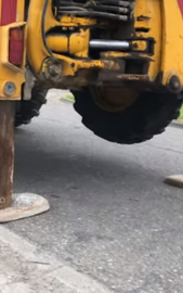Koparko ladowarka kolowa JCB CX4
