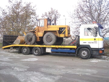 TRANSPORT CIĄGNIKÓW ZETOR URSUS JOHN DEREE CASE MF BELARUS 