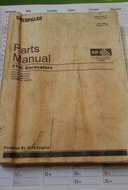 Katalog części CAT Caterpillar 318C Excavators Volume I