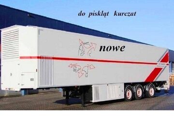 Do  przewozu  kurczat  Pisklat  NACZEPA   Hering