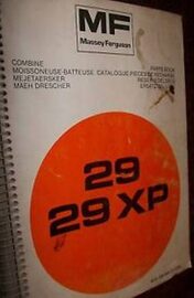 Katalog części MF 24 27 29 31 XP Massey Ferguson