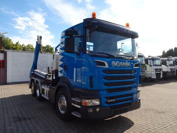 Bramowiec 6x2 3osiowy Scania R 500 Gergen do odpadow