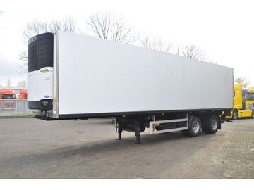 naczepa chlodnia 2 osiowa ciagnik Scania P 280
