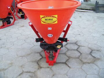 Rozsiewacz Lejkowy Jednoturbinowy 350 370 L DEXWAL AGRO-ACTIV