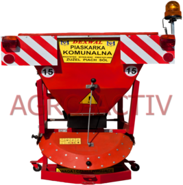 WYPRZEDAŻ ! NOWA Piaskarka Komunalno Drogowa Zawieszana 380 L / 550 KG Dexwal