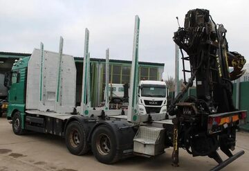 ciężarowy do transportu drewna Euro 6 6x4 Man do drzewa