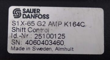 Shift Control S1X-65 G2 AMP K164C