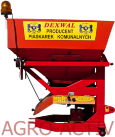 WYPRZEDAŻ ! NOWA Piaskarka Komunalno Drogowa Zawieszana 850 L / 1200 KG Dexwal