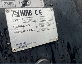 Wywrotka 6x4 bordmatic z dzwigiem MAN TGA Hakowiec
