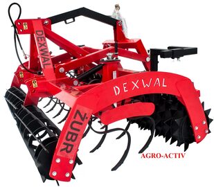 Agregat Uprawowo Siewny z Hydropakiem ŻUBR 2.5 wał PACKERA DEXWAL