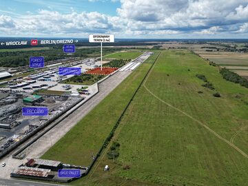 Działka 1 ha przy autostradzie A4, bezpośredni zjazd, MPZP