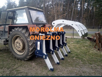 Zgrabiarka do gałęzi brona leśna KOŁASZEWSKI FK MACHINERY grabie